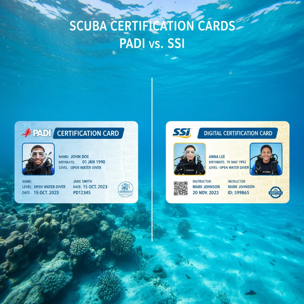 PADI vs SSI: Which Scuba Certification Is Right for You?
